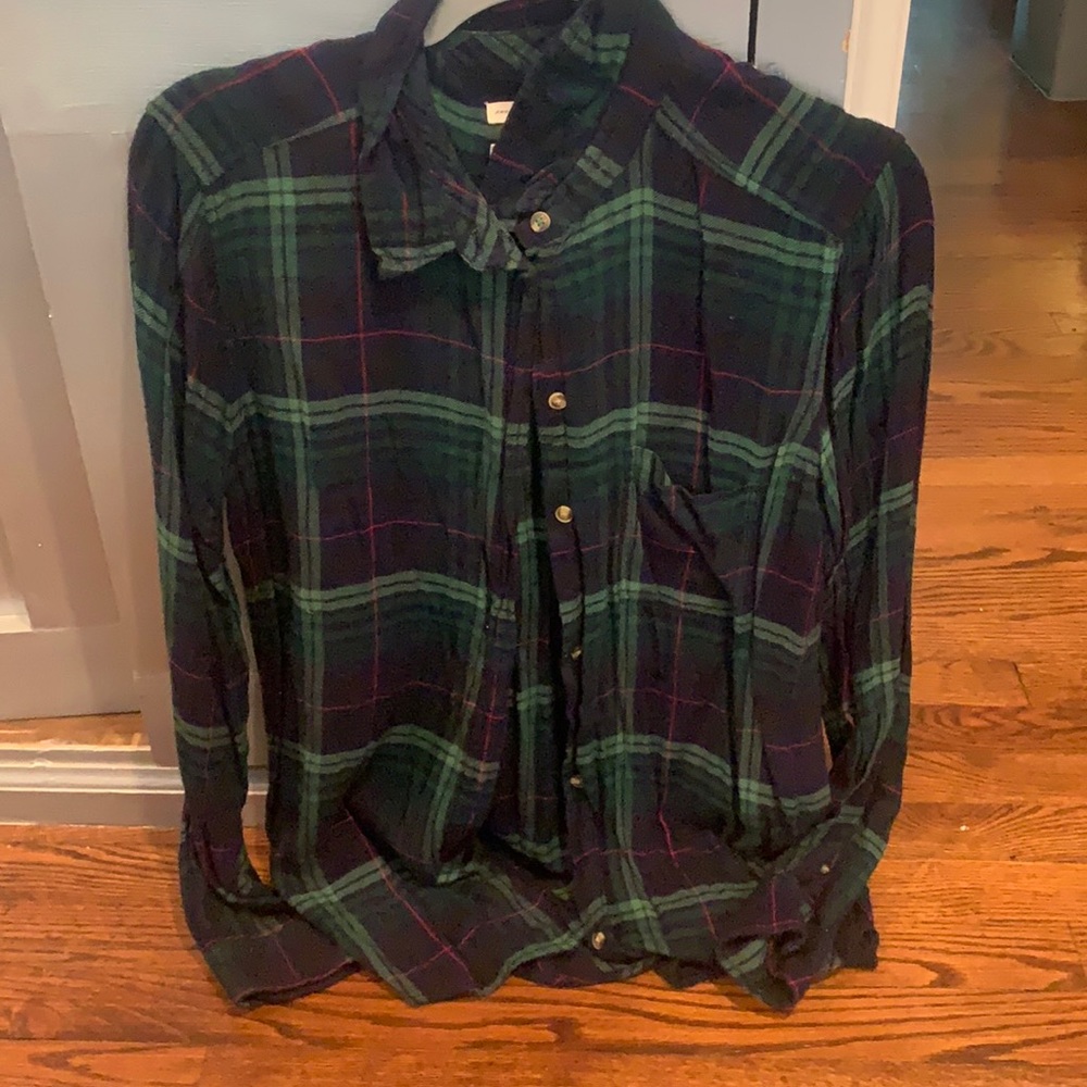 Boyfriend fit flannel